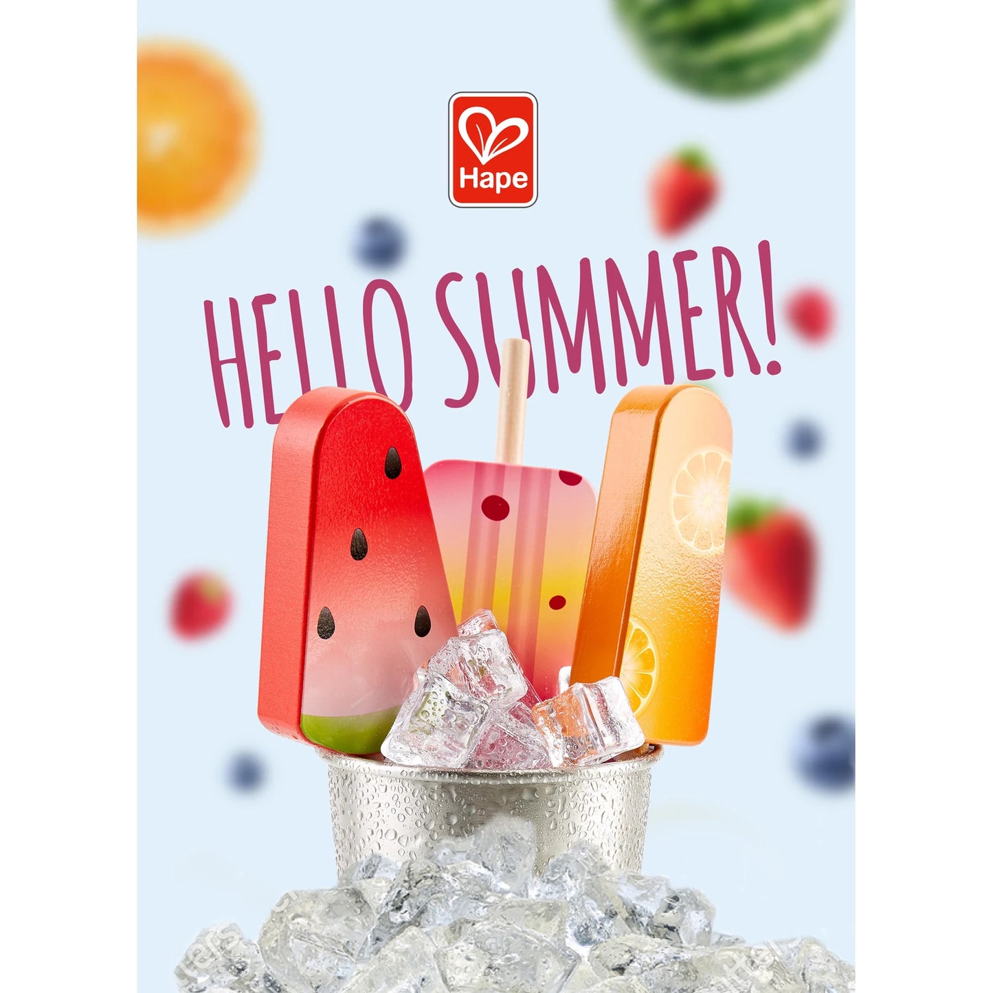 Wooden Popsicles Playset - Hape MENA
