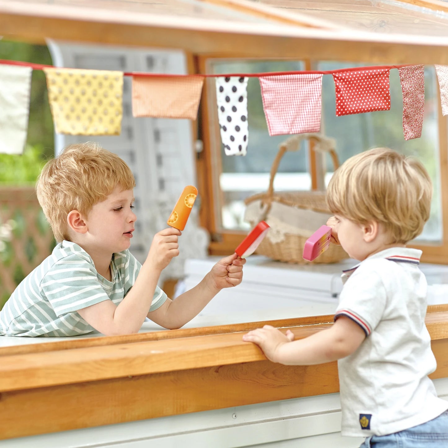 Wooden Popsicles Playset - Hape MENA