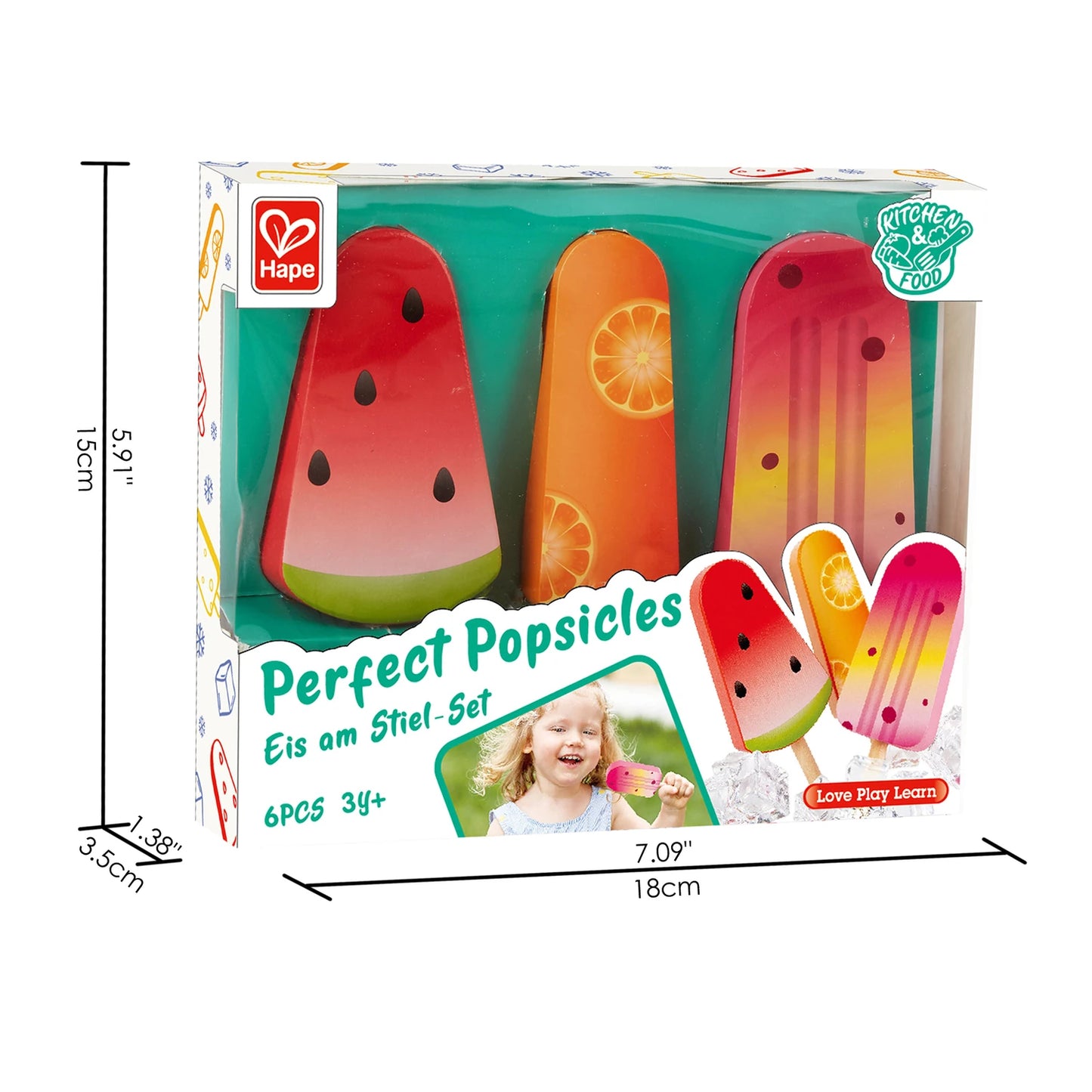 Wooden Popsicles Playset - Hape MENA