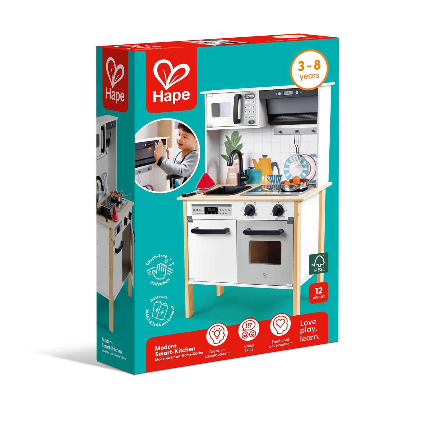 Smart Kitchen & Food Playset - Hape MENA
