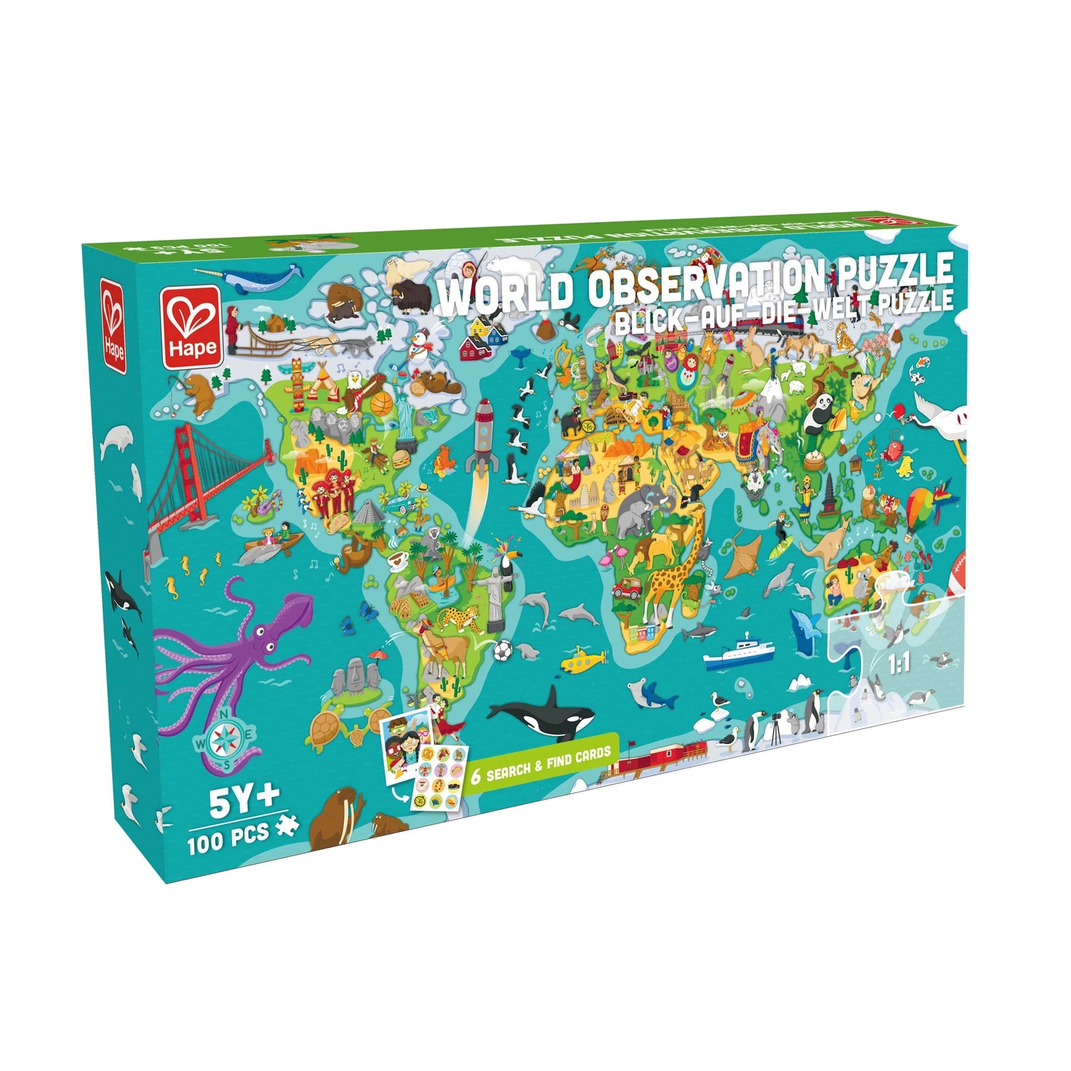 World Tour Puzzle - Hape MENA