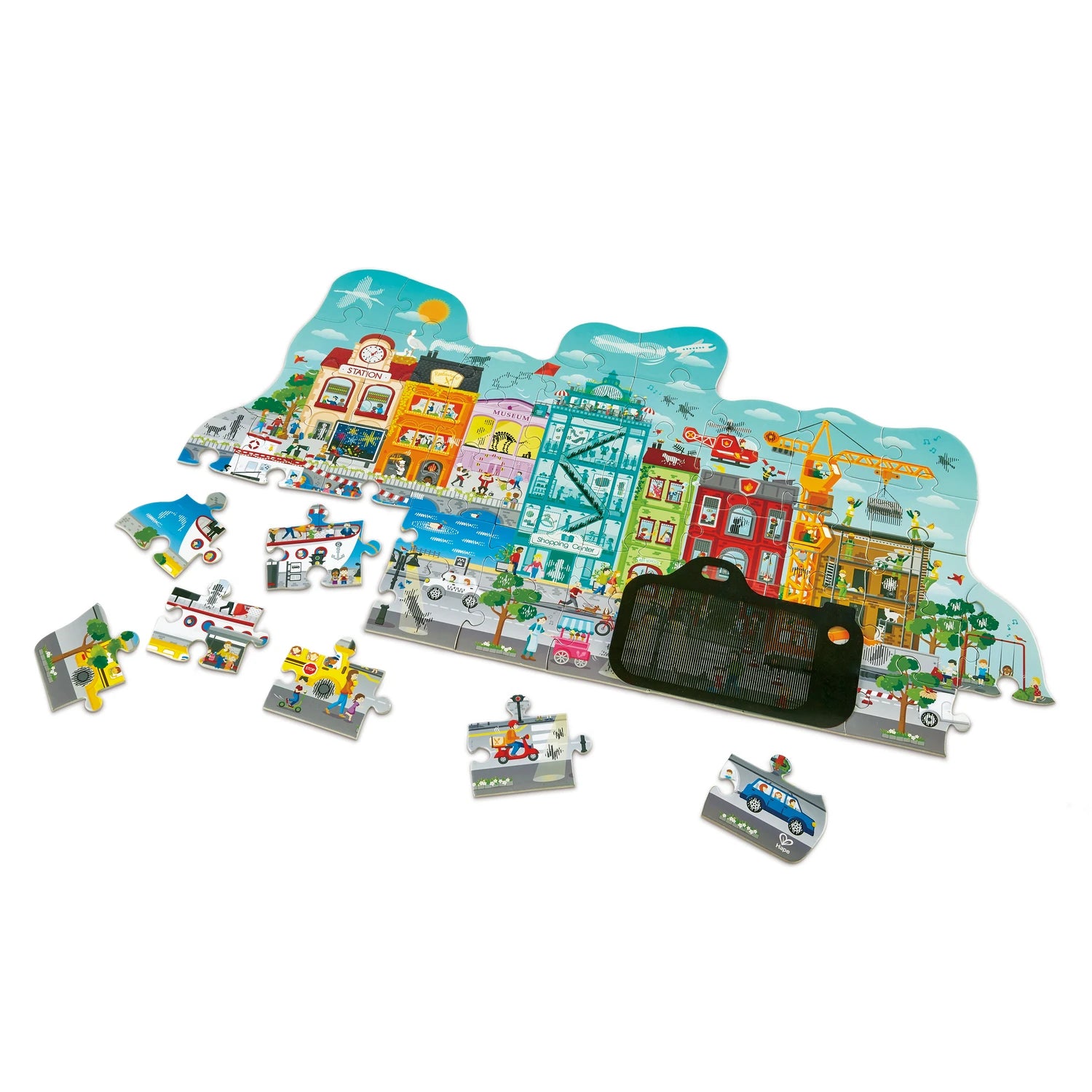 Animated City Puzzle - Hape MENA