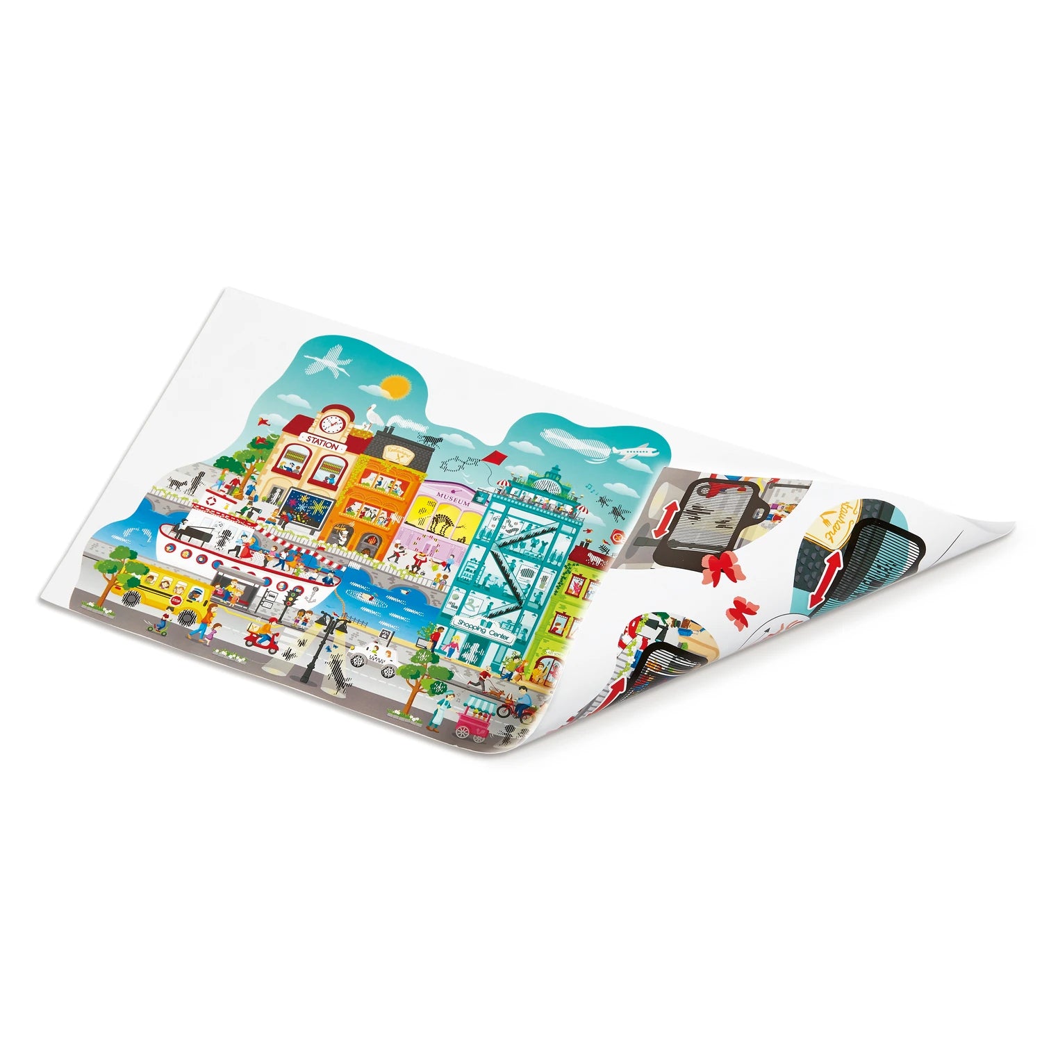 Animated City Puzzle - Hape MENA