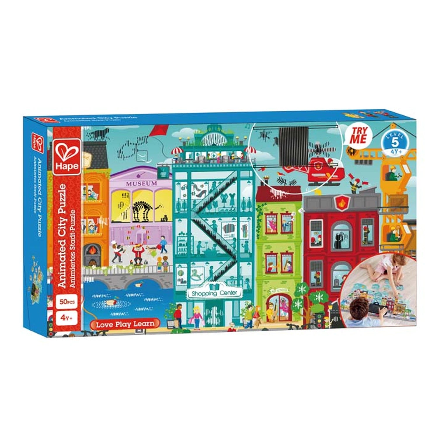 Animated City Puzzle - Hape MENA