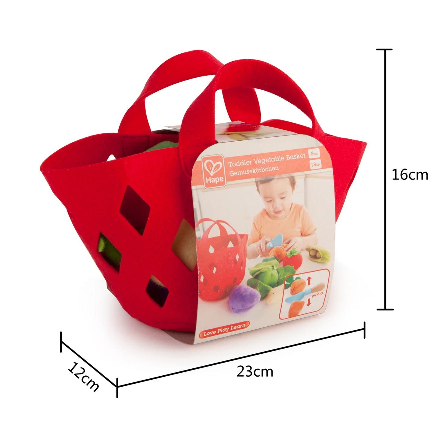 Toddler Vegetable Basket - Hape MENA