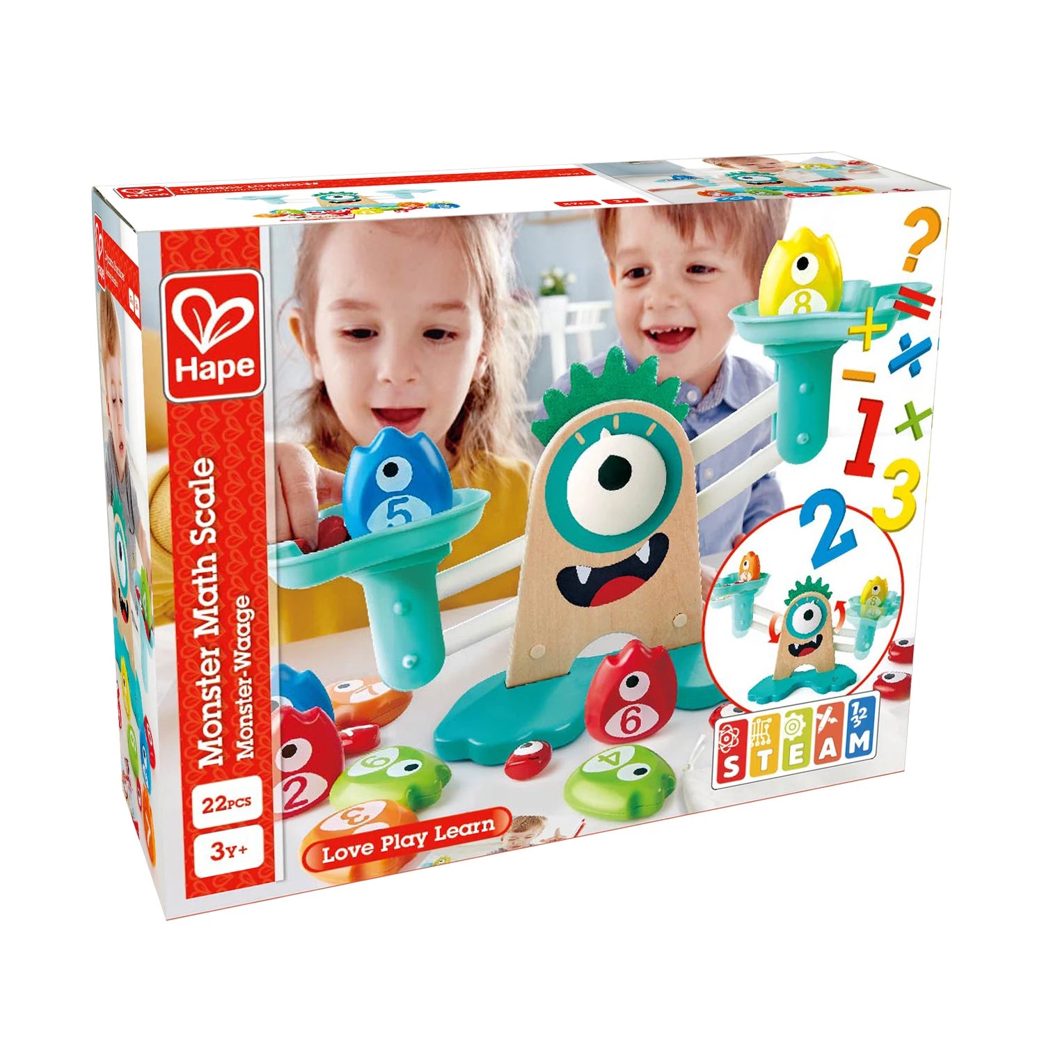 Monster Math Scale - Hape MENA
