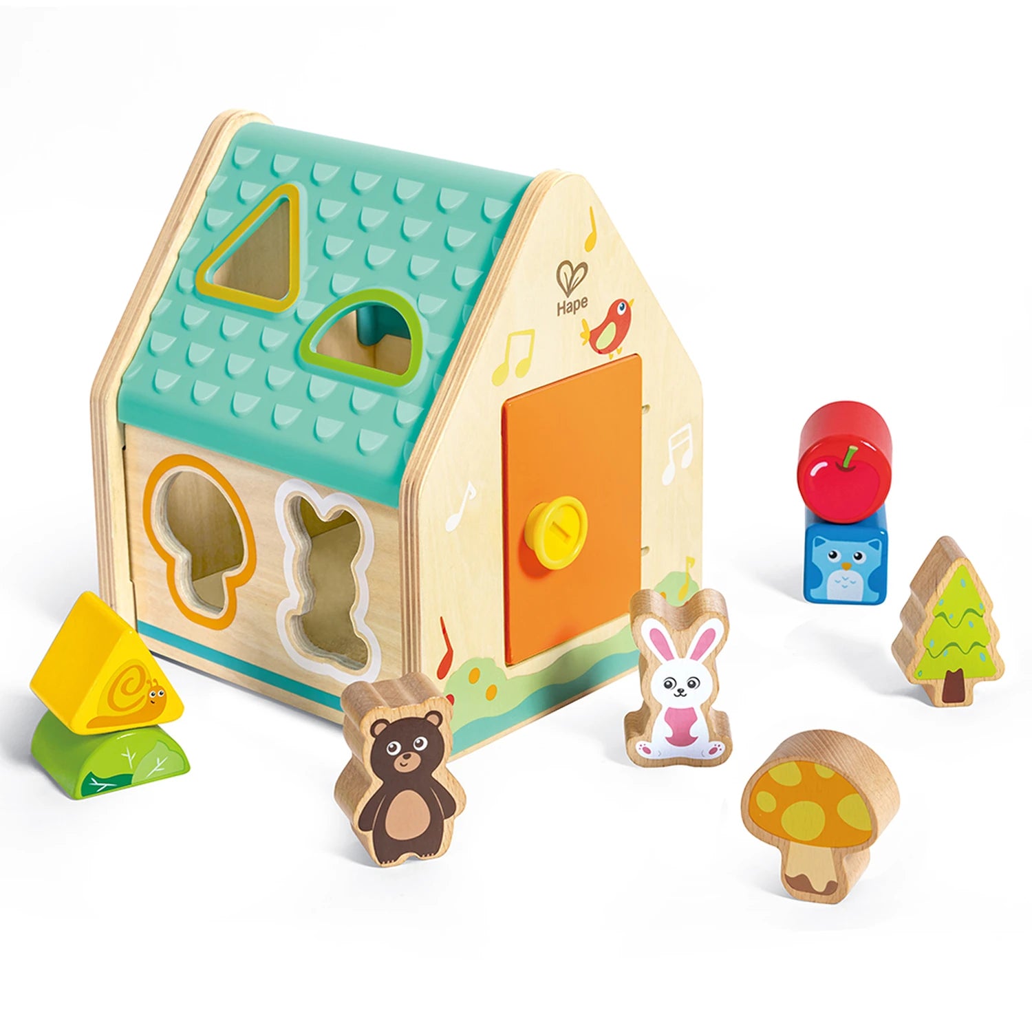 Critter House Shape Sorter - Hape MENA