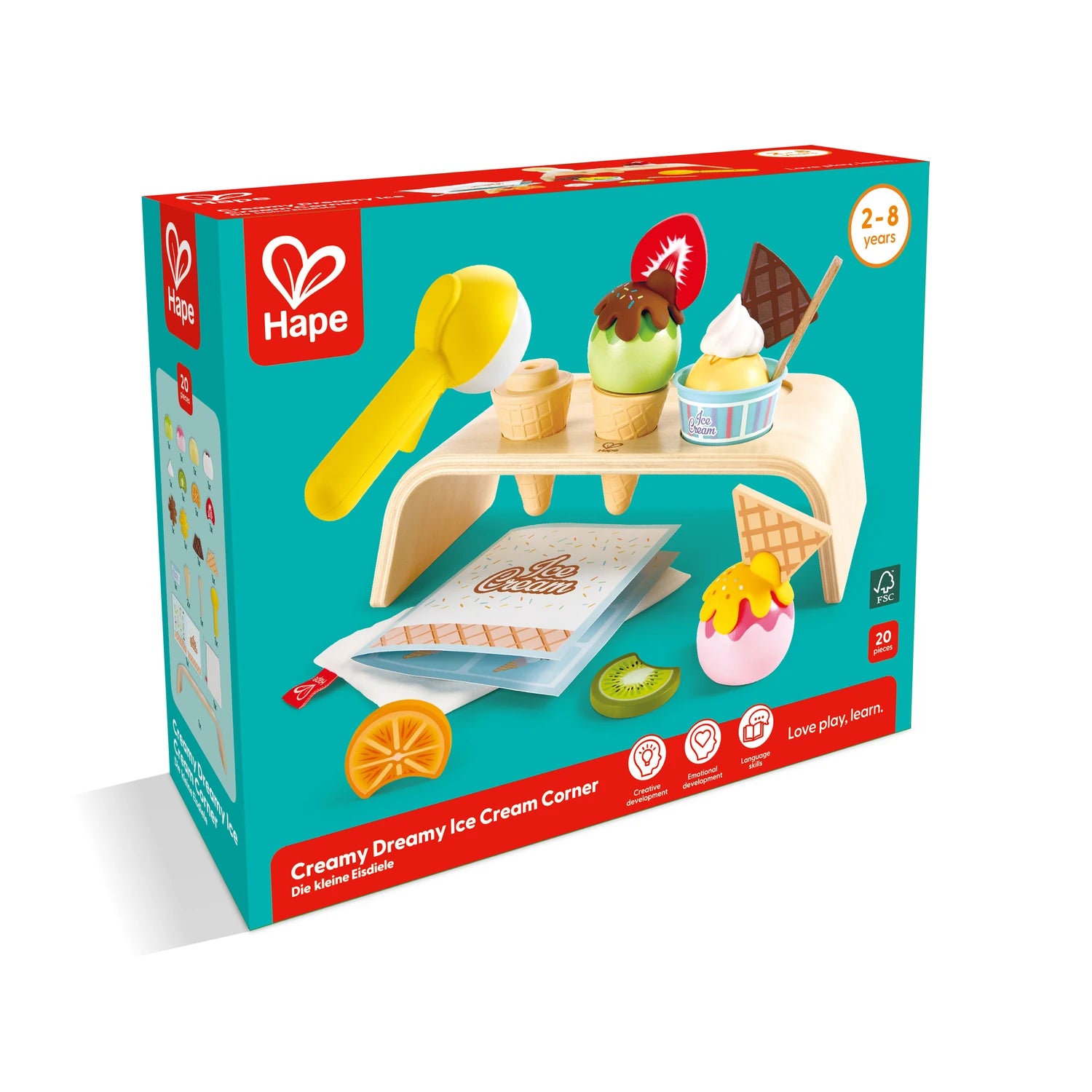 Stackable Ice Cream Set - Hape MENA
