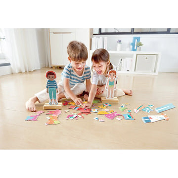 Dress-Up Magnetic Puzzle - Hape MENA
