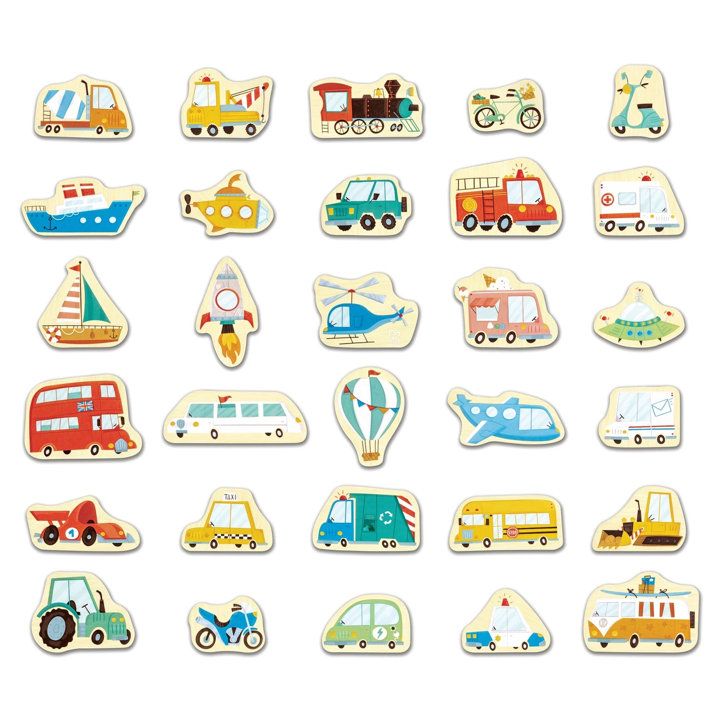 Magnetic Vehicles Set - Hape MENA