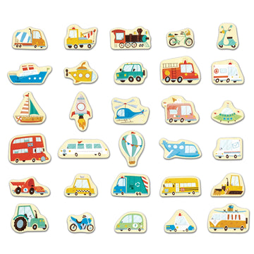 Magnetic Vehicles Set - Hape MENA