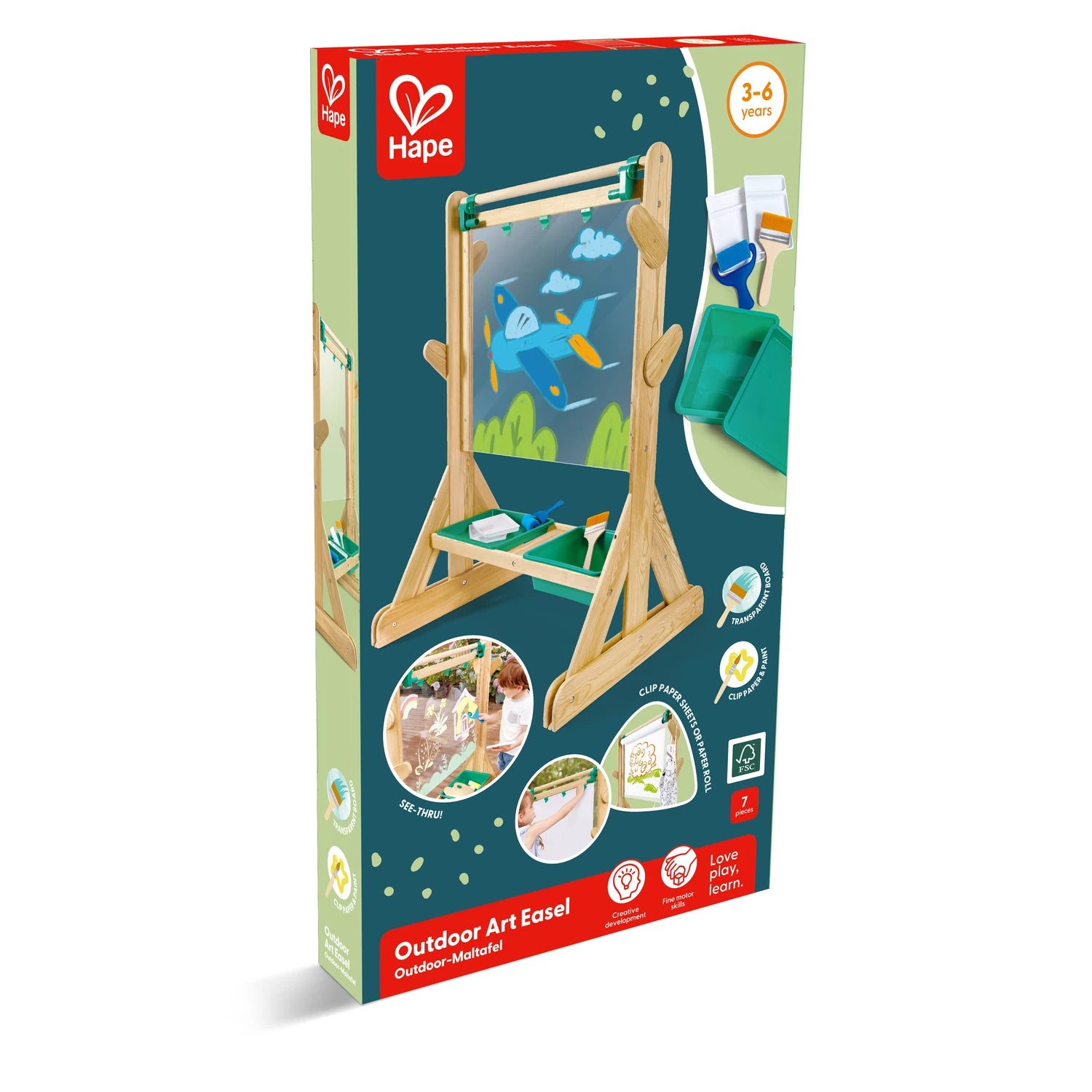 Outdoor Art Easel - Hape MENA
